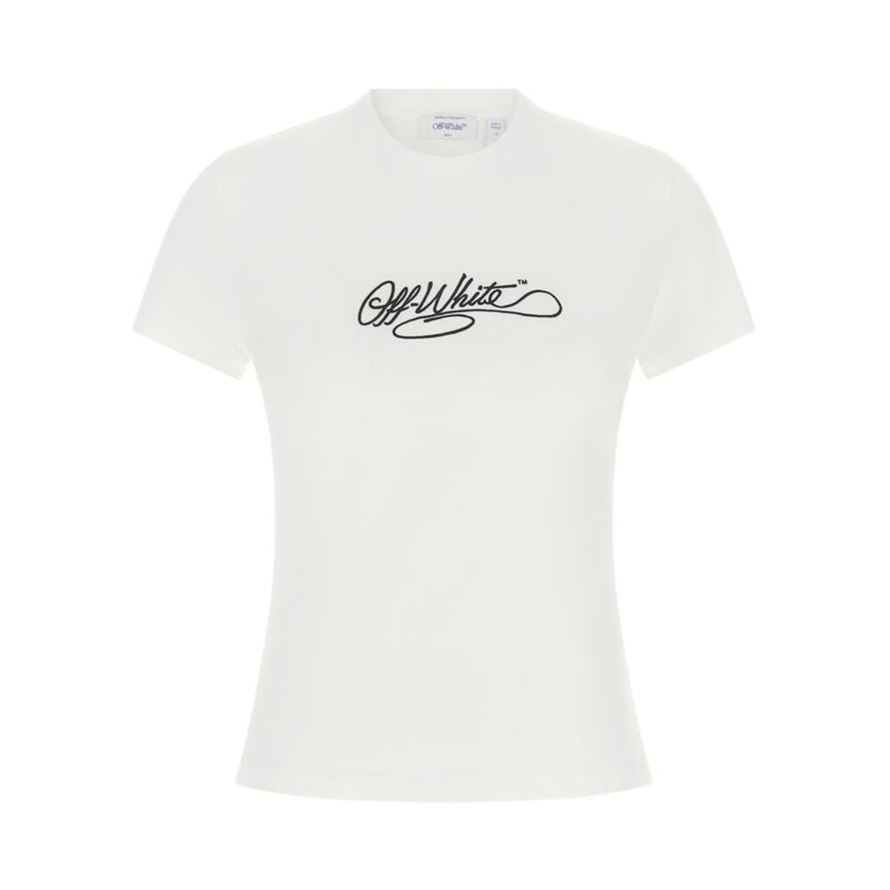 Off-White White Cotton Women's T-Shirt